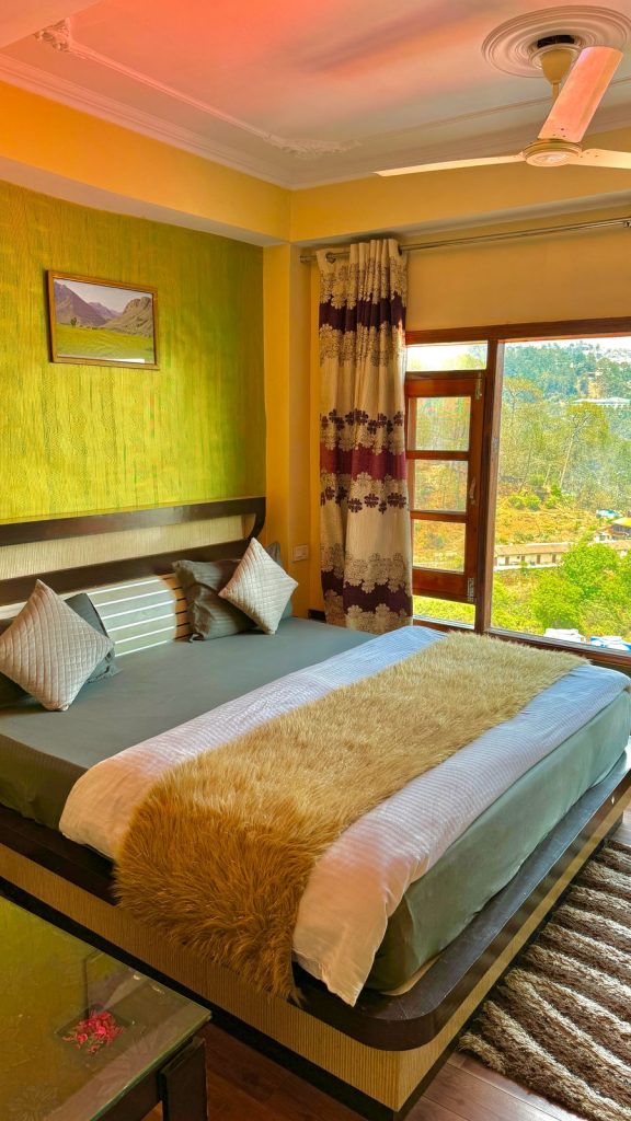 Deluxe room in room category in Hotel apple Regency