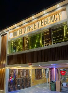 Front of hotel Apple Regency