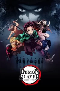 Tanjiro and Nezuko fighting demons - emotional and stunning anime