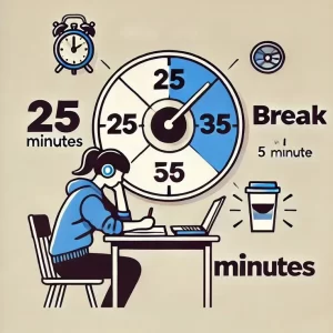 Study with Pomodoro Technique 