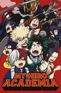 Deku training to become a hero - inspiring superhero anime to start with