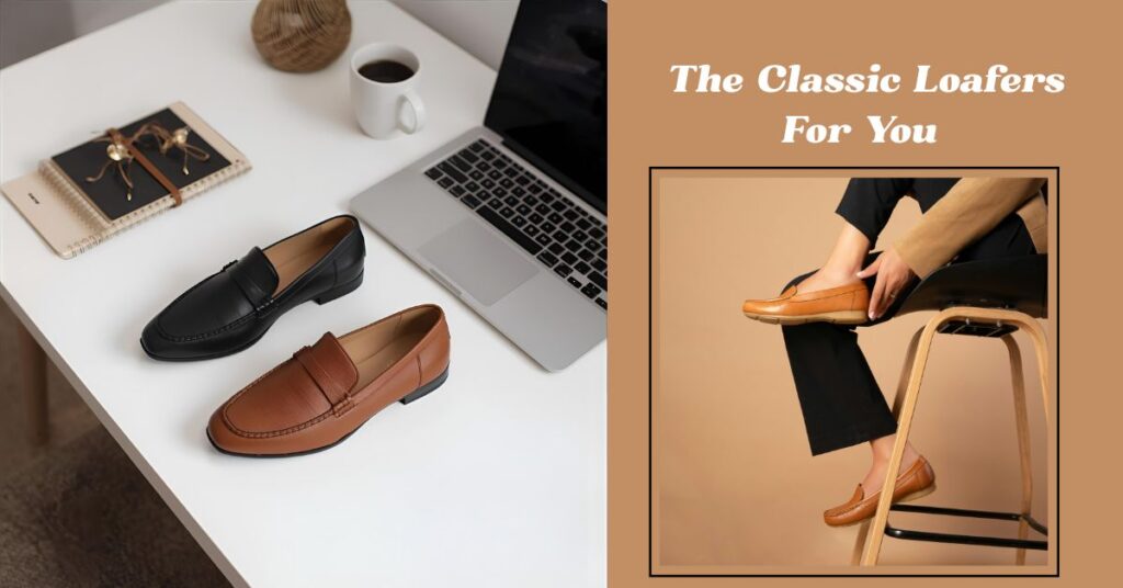 Good office shoes for ladies : the classic loafers 