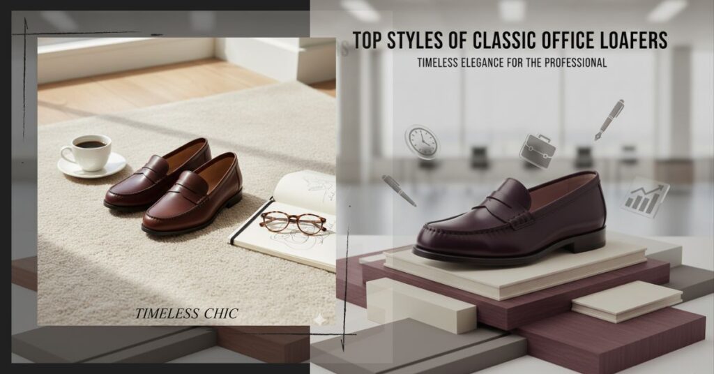 Good office shoes for ladies : Penny Loafers 