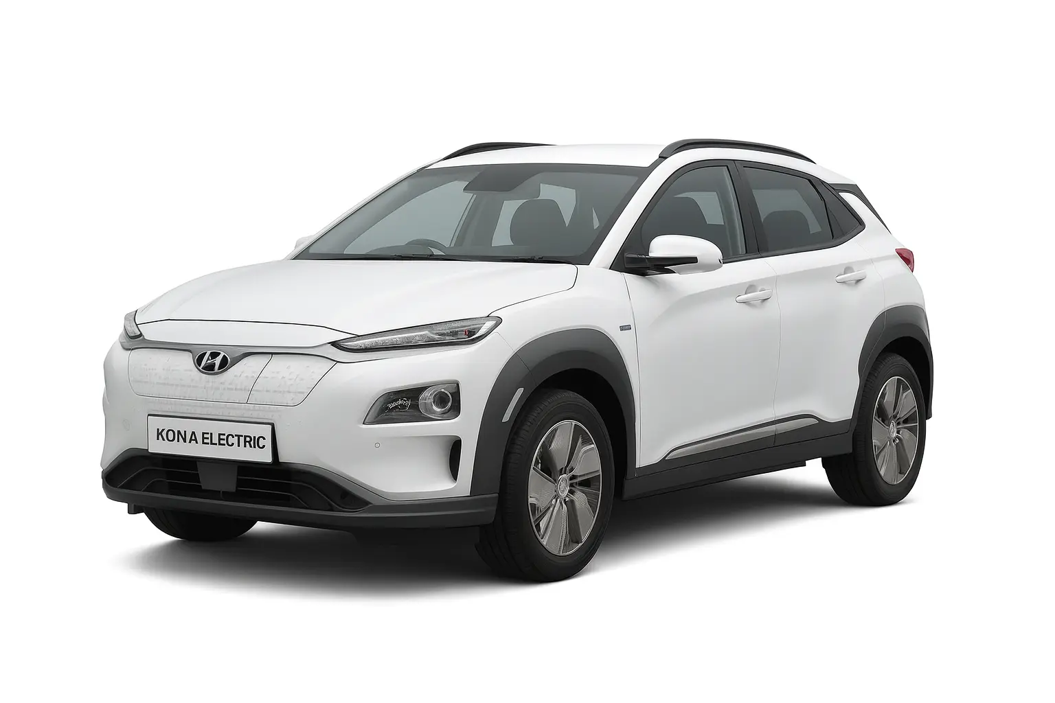 Hyundai Kona Electric car charging station 