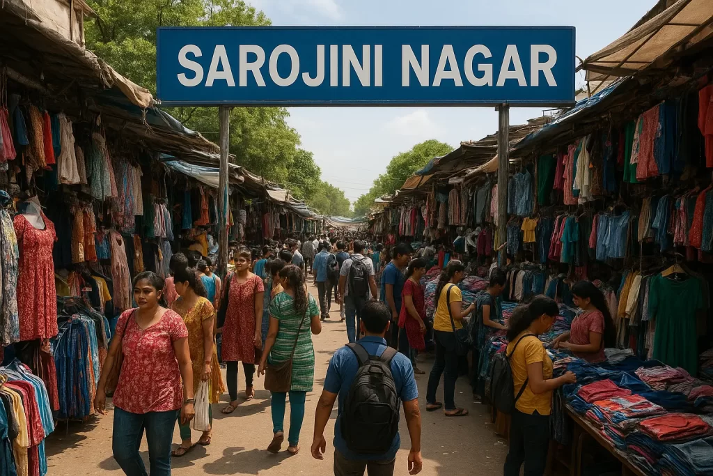 Sarojni nagar market