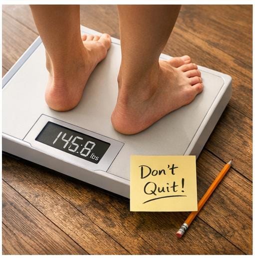 managing and checking weight for loosing weight